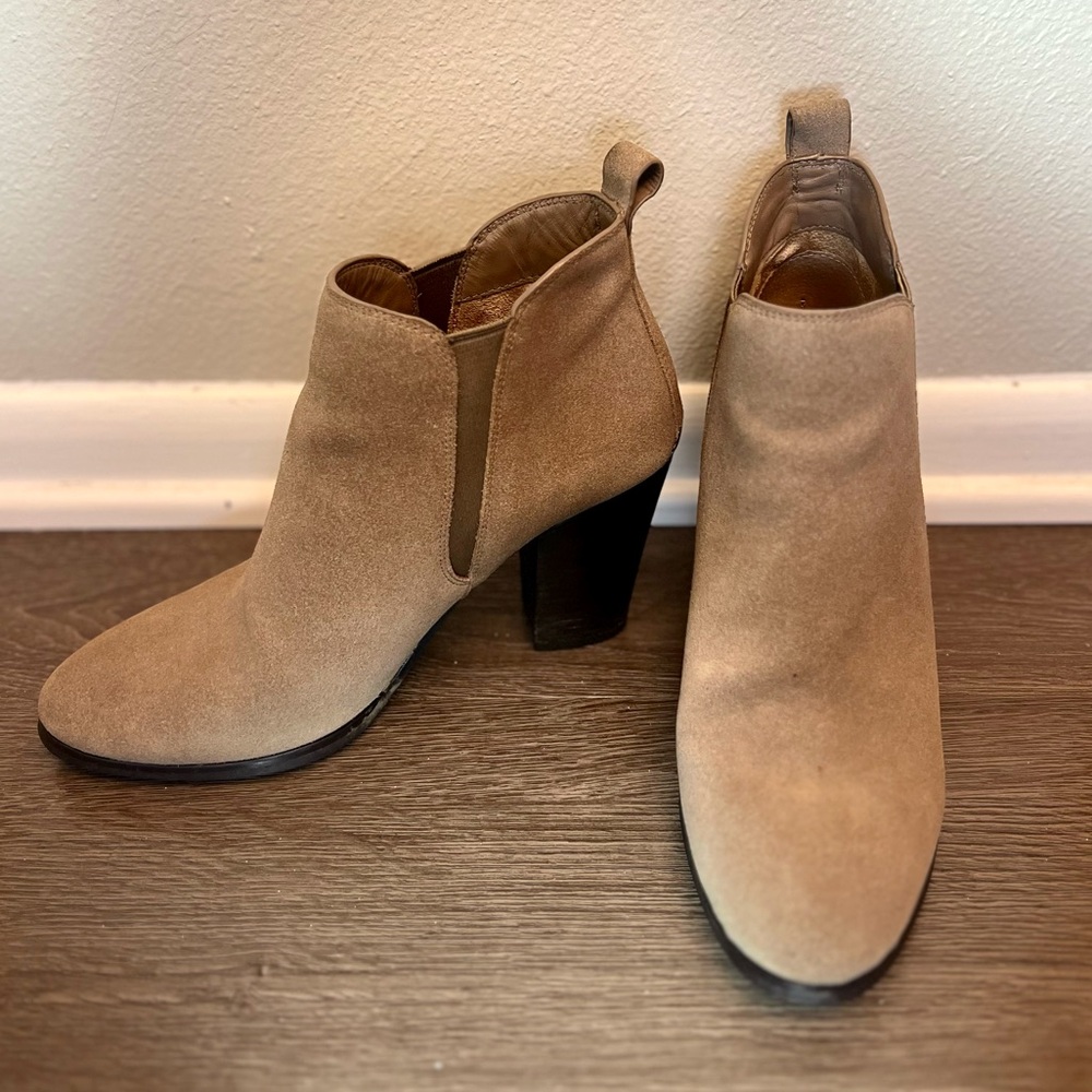 Michael Kors Suede Ankle Boots